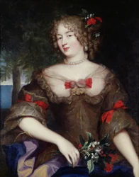 Francoise de Sevigne (1646-1705) hraběnka z Grignanu